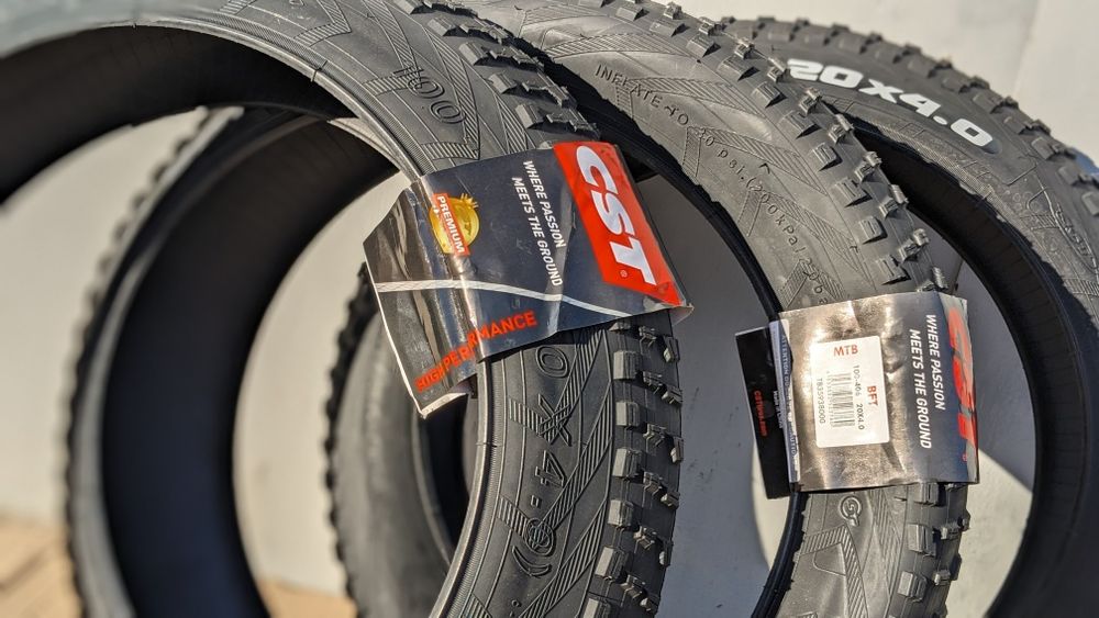 20×4.0" CST BFT C1752 велопокришка для електрофетбайка 20 дюймів