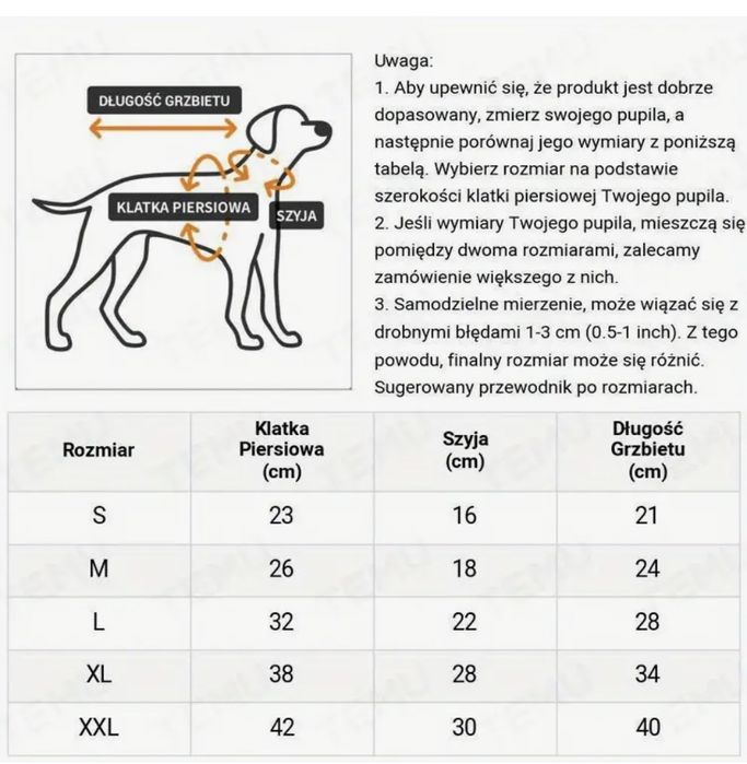 Sweterek ubranko dla kota psa