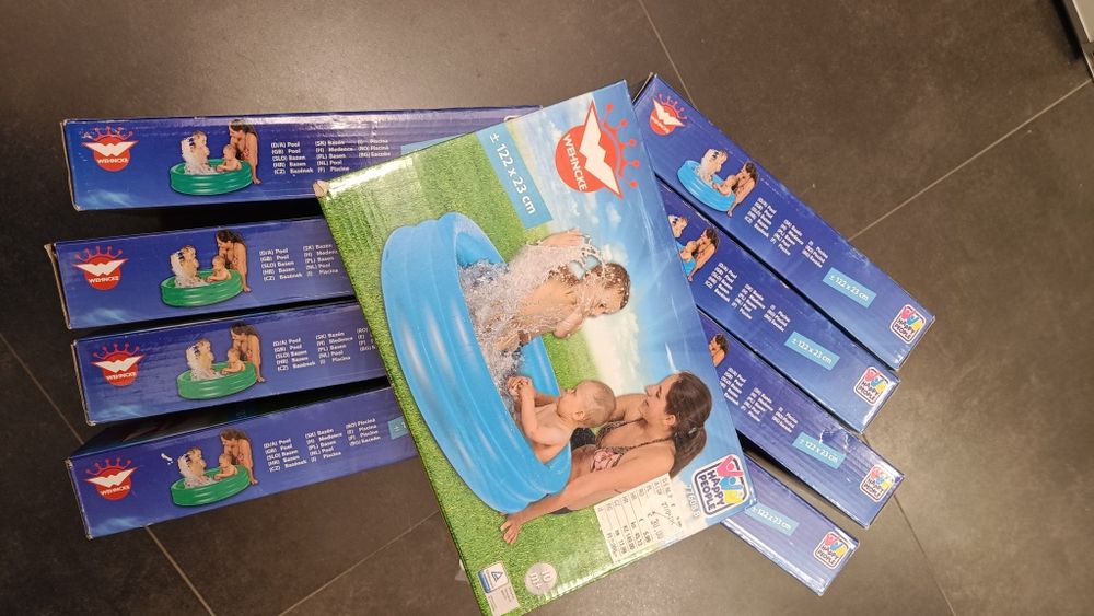 NOWE Mały basen basenik 122x23 dla najmłodszych