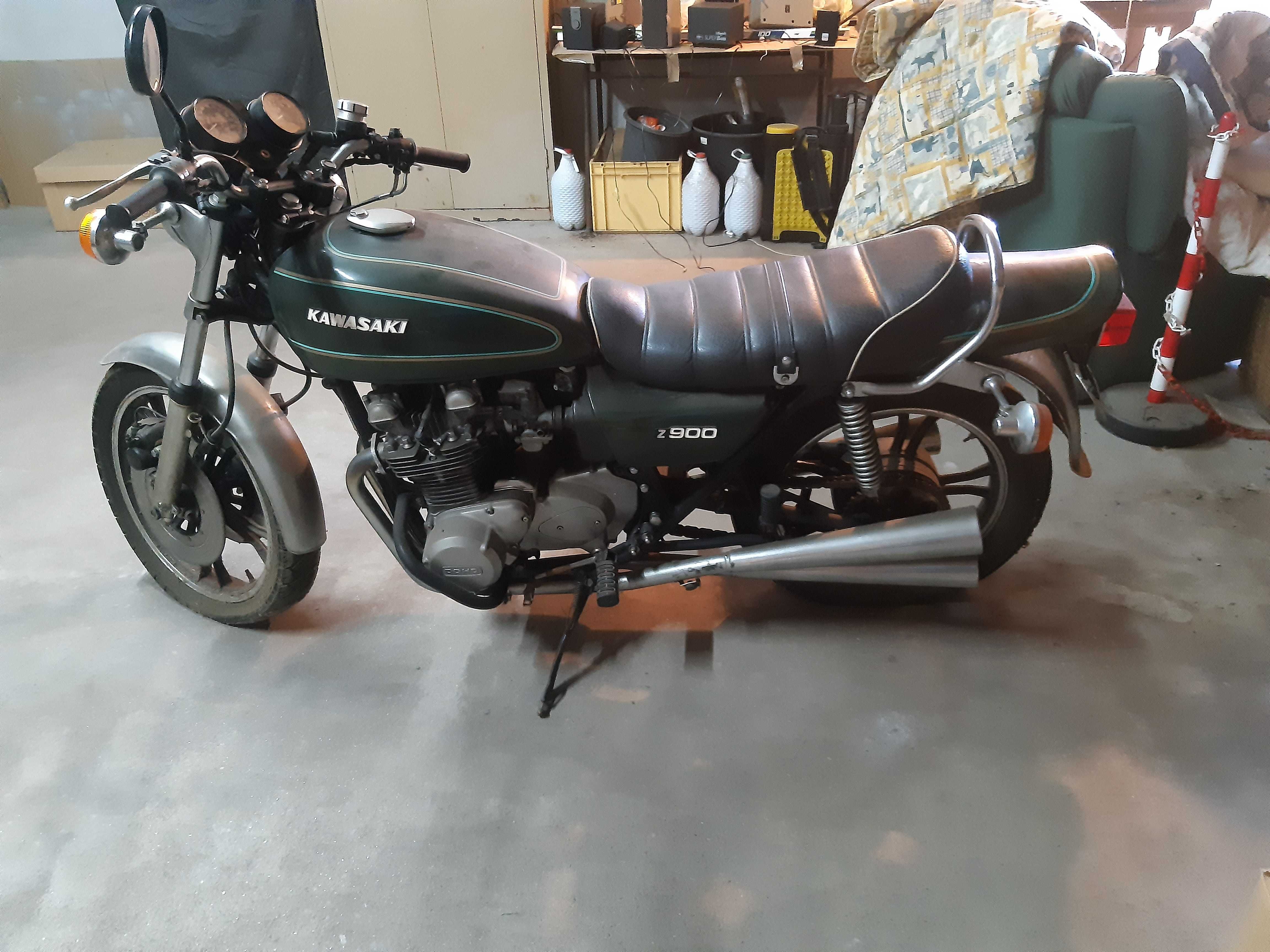 Moto de coleção Kawasaki Z900 de 1976 "The King"