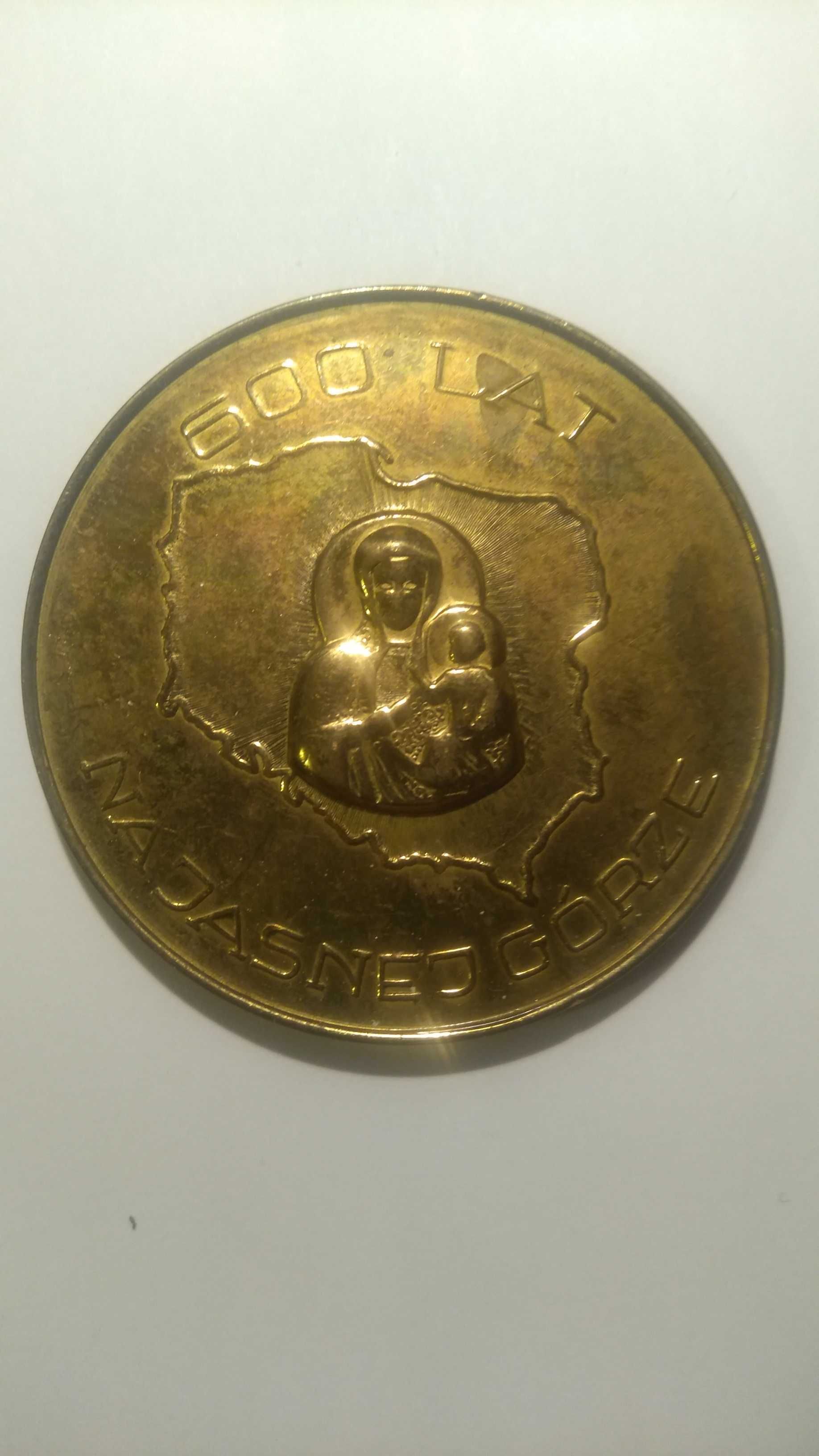 Medal Jan Paweł II / 600 lat na Jasnej Górze