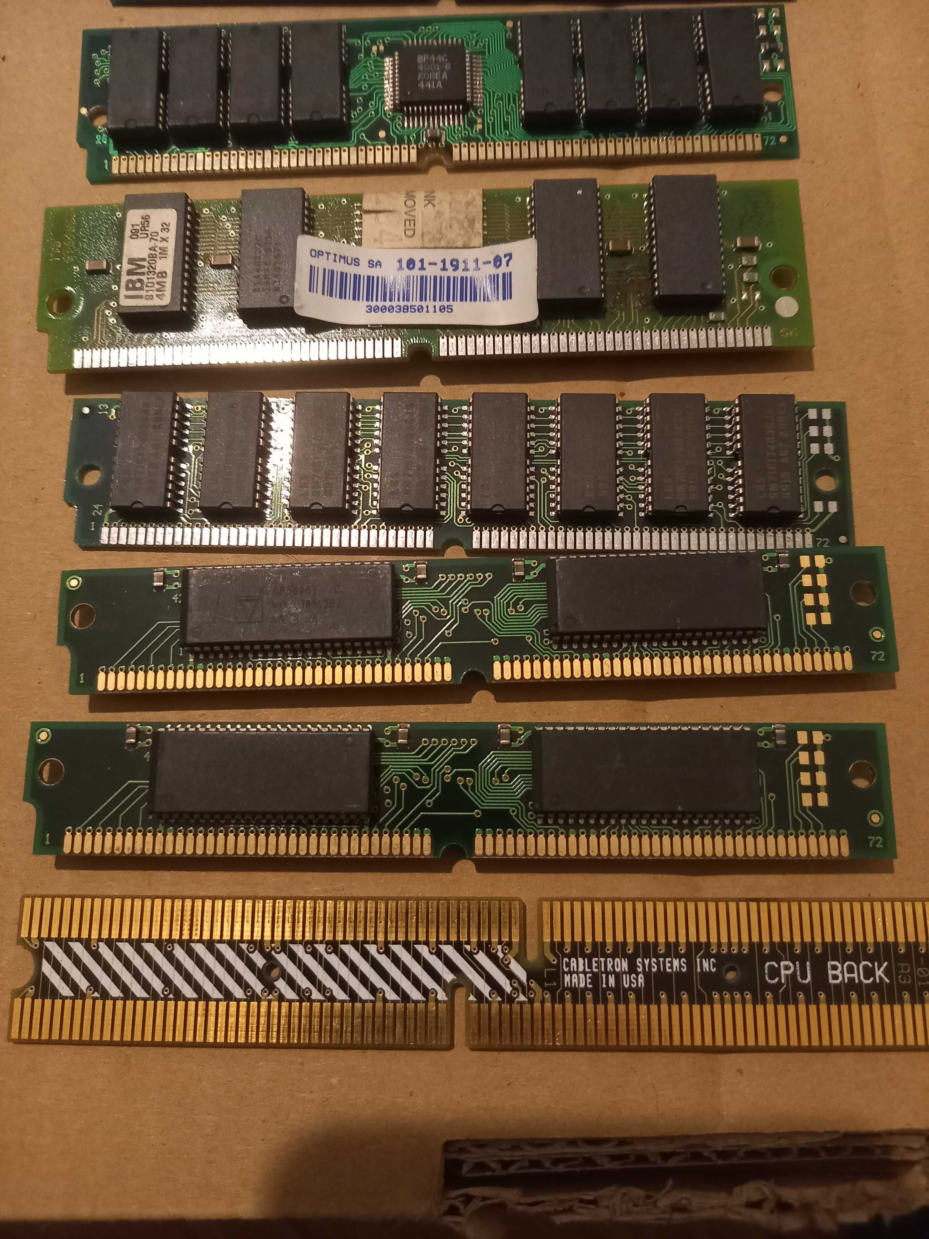 Pamięć do komputera starszego typu (RAM, SDRAM, DIM, RIMM itd)