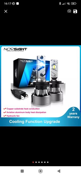 Lâmpadas led novas d3s h7 H11 H4
