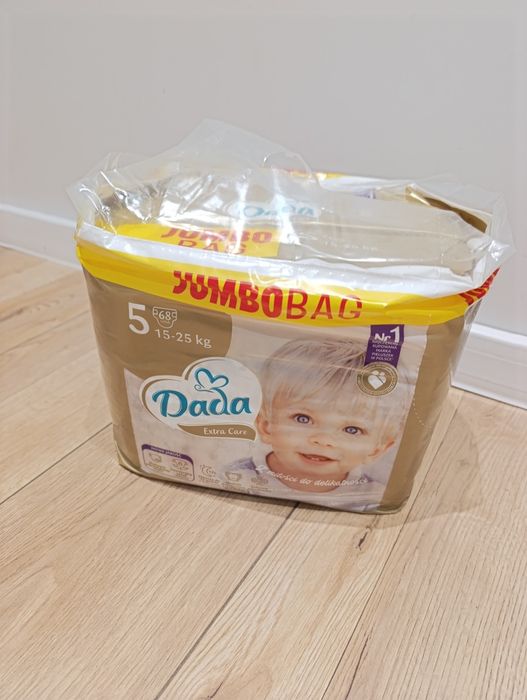 Pieluchy pieluszki pampersy Dada extra care 5 jumbobag