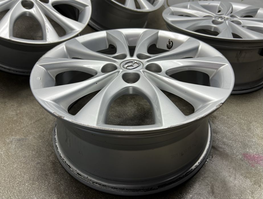 Диски R17 5 114.3 et52.5 J7 Оригінал Mazda 3 5 6 титани мазда cx7 cx30