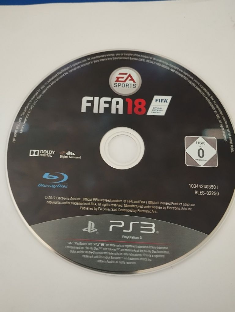 FIFA 18 PS3 Fifa