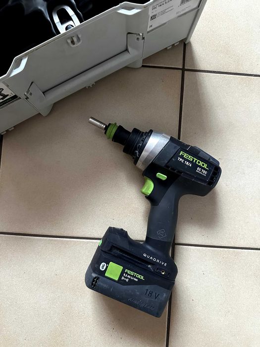 Wiertarka udarowa Festool TPC 18/4 5,2/4 + SCA No. 576771 Stan bdb