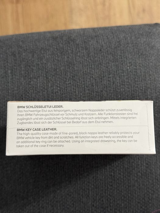 Skórzane etui na kluczyk BMW 3 generacji