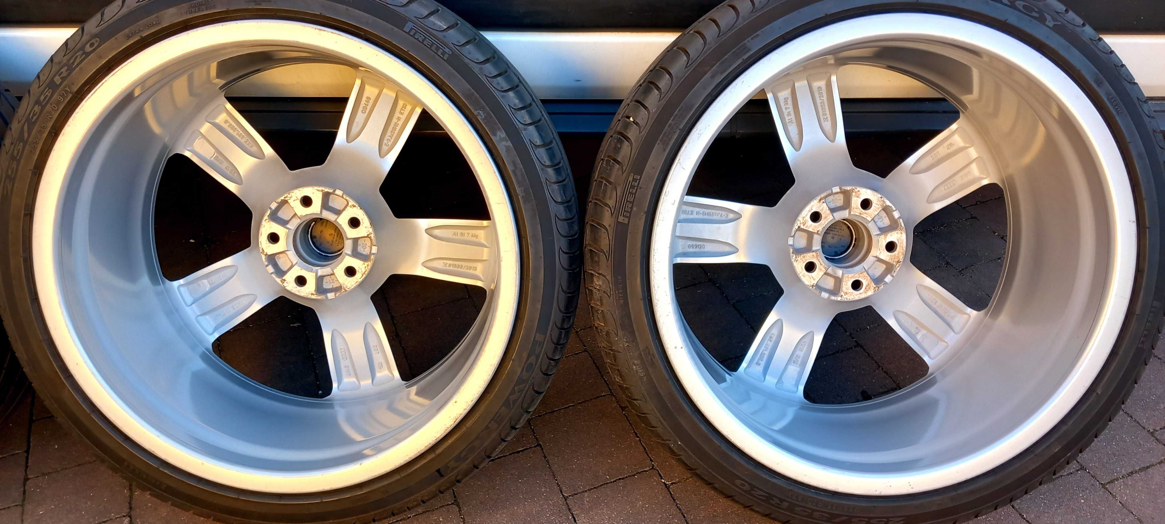 Felgi DEMO 4x oryginał AUDI A4/A5/A6/A7/A8,  9Jx20, 5x112, ET38 , 66.5