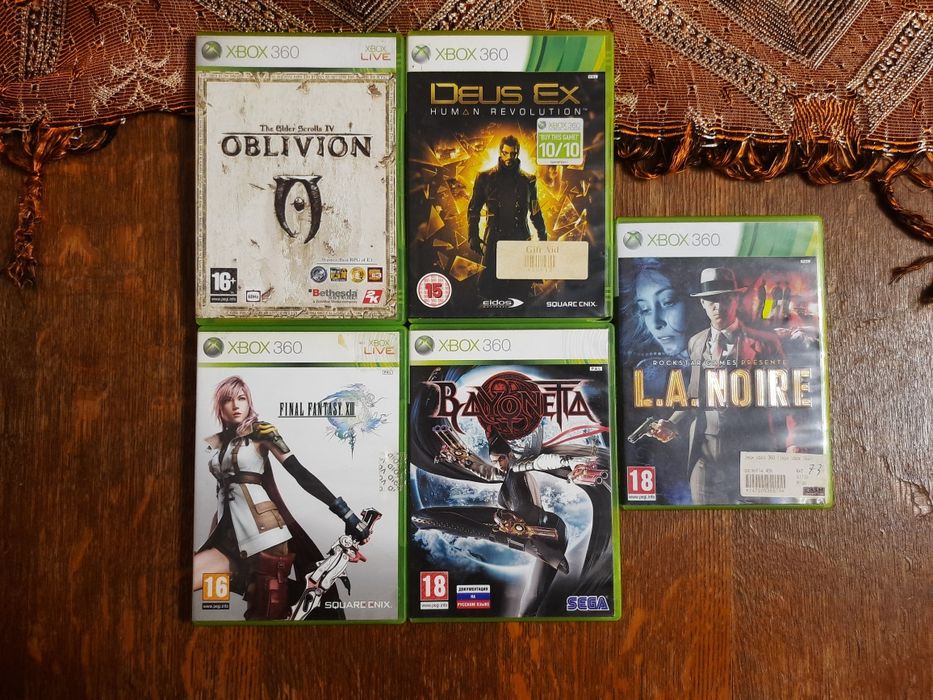 Ліцензійні диски Xbox 360/ ігри Xbox 360