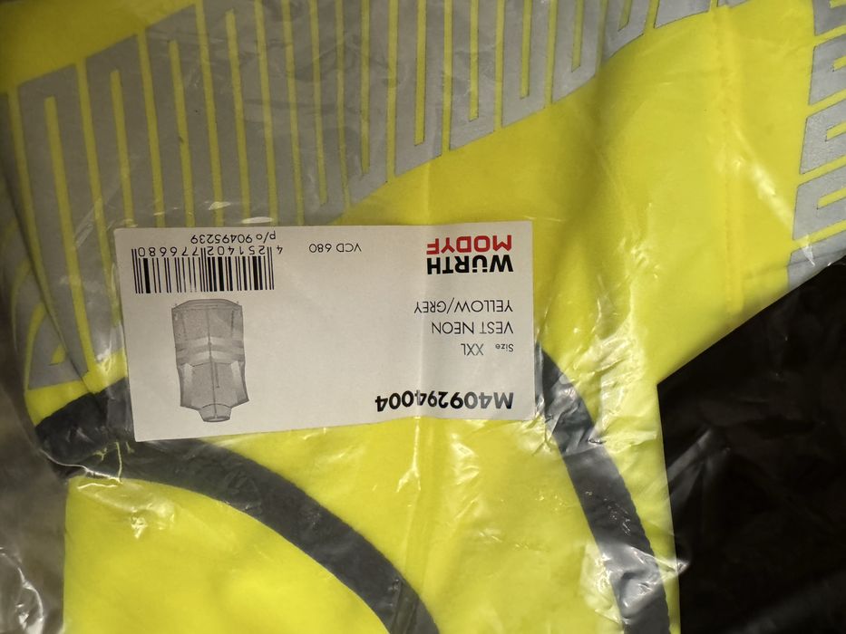 Куртка нова з етикеткою від бренду Wurth Modyf