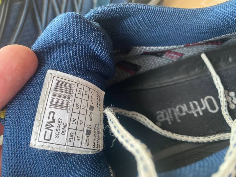 Трекінгові черевики Rigel Low Trekking Shoes Wp 3Q13247 Cиній