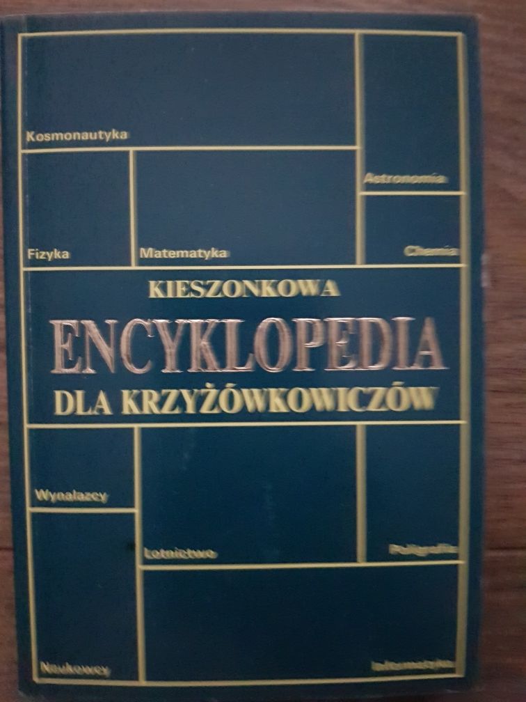 Kieszonkowa encyklopedia krzyżówkowiczów.