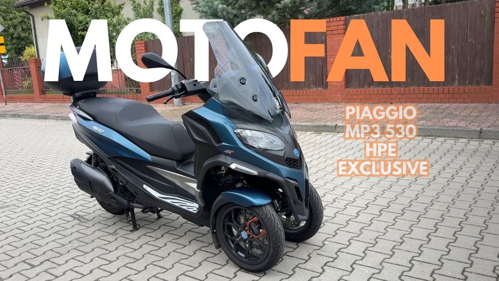 Piaggio MP-3 PIAGGIO MP3 MP-3 530 HPE Exclusive L5E na KAT B 01.2023r 4 tys km !