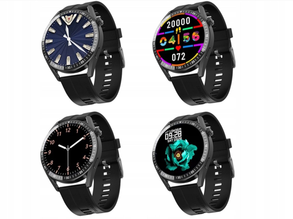 Smartwatch Tracer SM6 Opal czarny NOWY