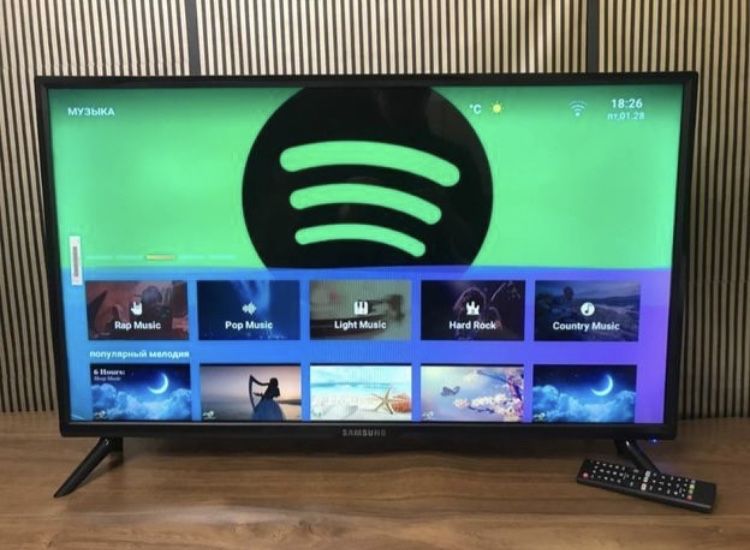 Топ ціна‼️Новий Телевізор Samsung 32 дюйма Smart TV Wifi T2 з Гарантіє