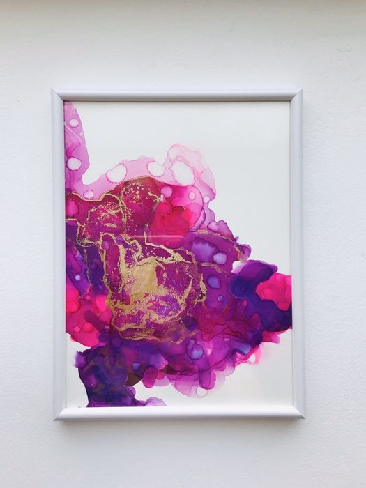 Картина в рамке « fantastic flower» Sale