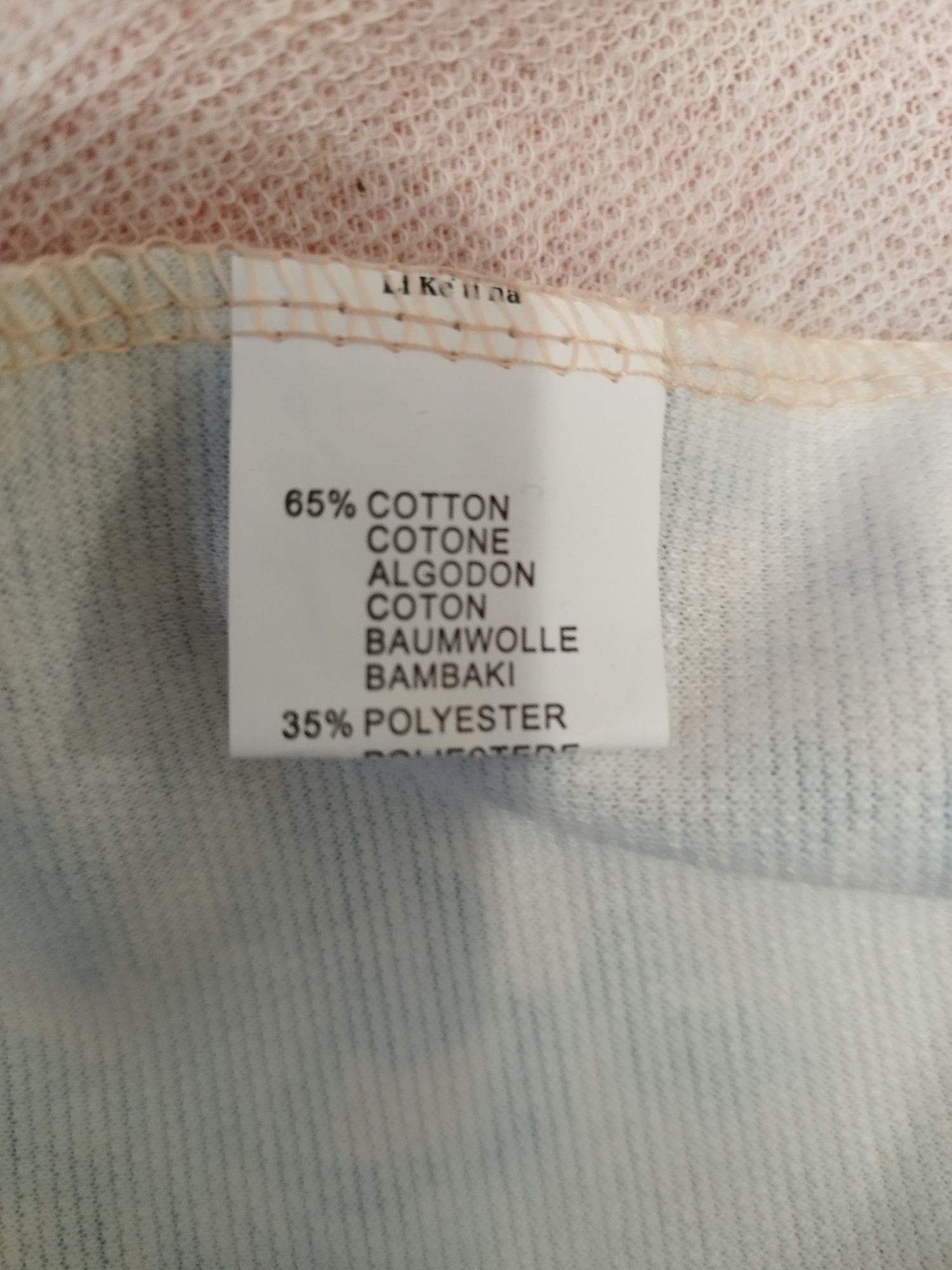 Cienka bluza różowa w kwiaty roz. M/L