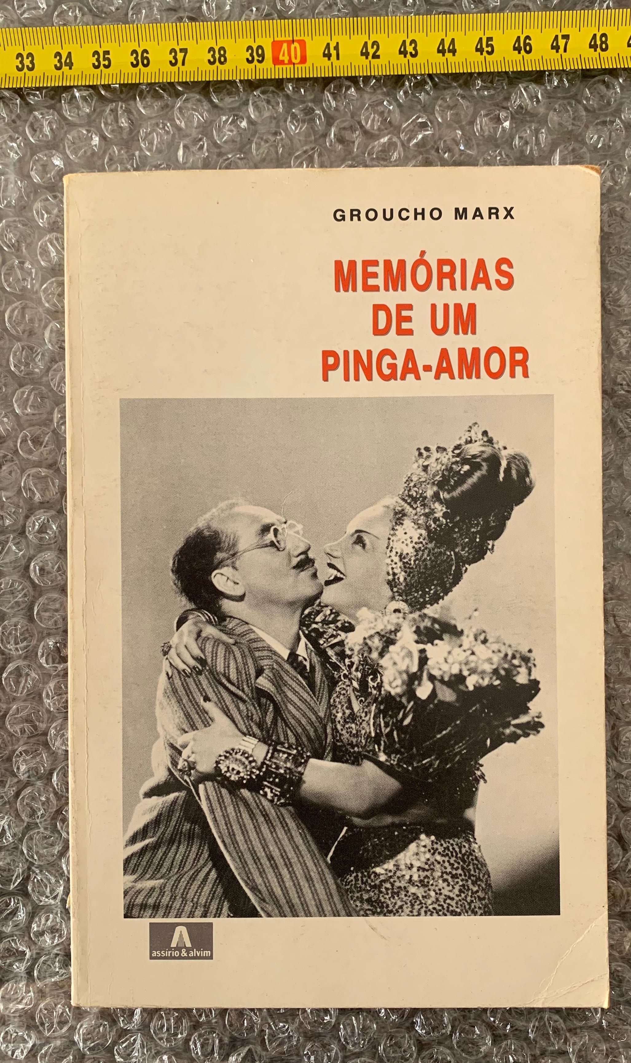 livro "Memórias de um pinga amor" Groucho Marx