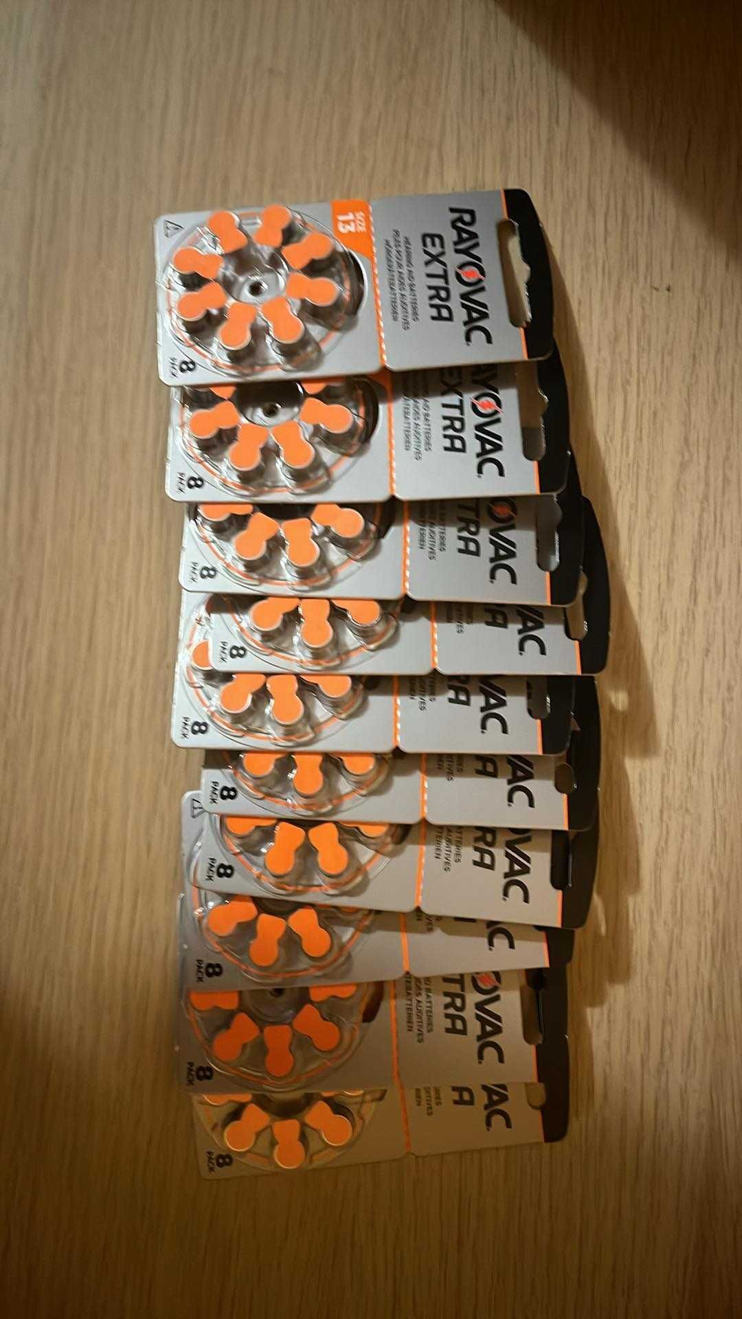 Baterie do aparatu słuchowego Rayovac Extra (10 opakowań)