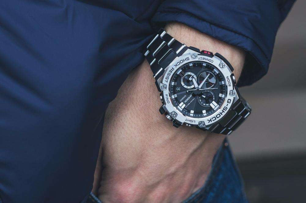 Часы Casio G-SHOCK GST-B100D-1A ! Оригинал! Фирменная гарантия 2 года!