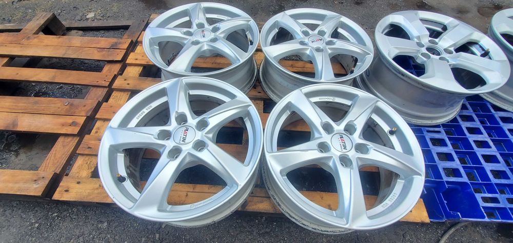 Диски 5 112 R16 Volkswagen VWAG Platin Germany 6,5J ET41