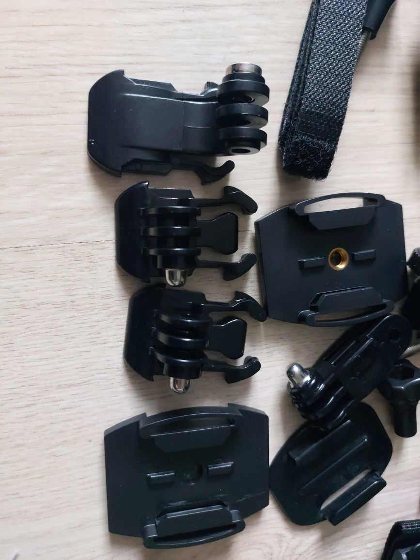 Zestaw do gopro hero 8 baterie akcesoria szelki