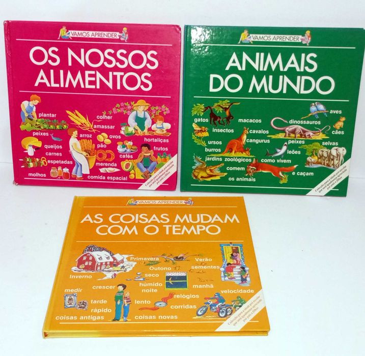 Livros da Coleção - Vamos Aprender