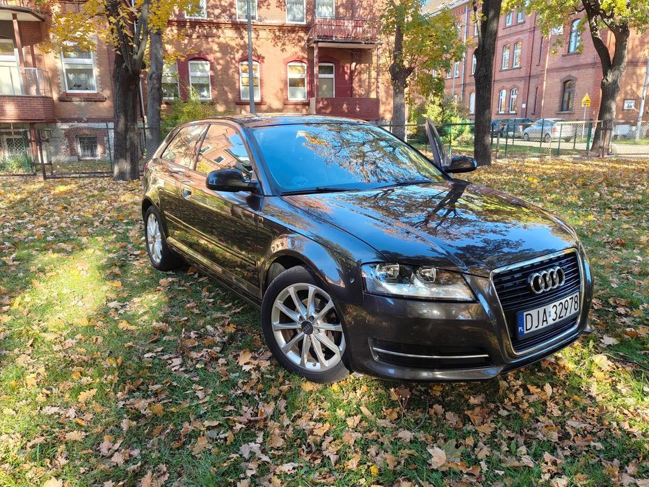 Audi A3 3-drzwiowe PIĘKNE !!! Audi A3 8P lift 1.6 MPI