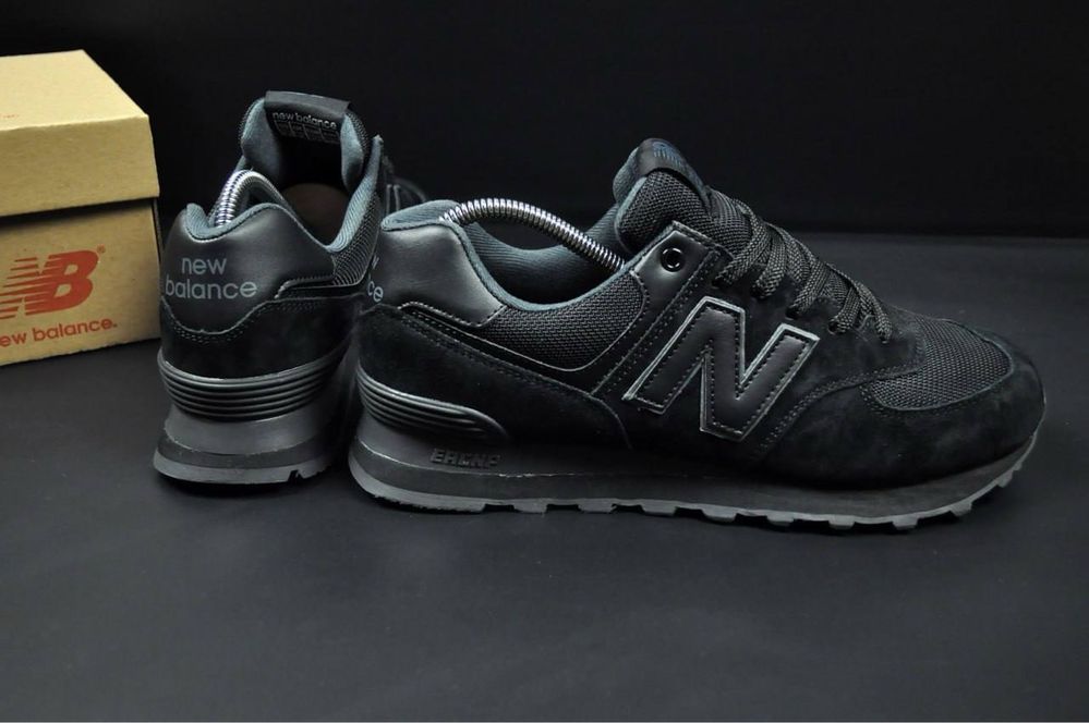 New balance 574 черные