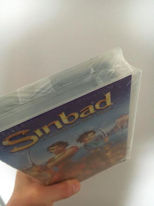 VHS Sinbad A Lenda dos Sete Mares (embalado)