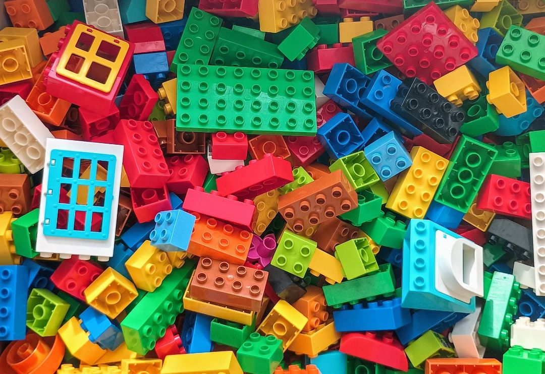 LEGO Duplo klocki konstrukcyjne mix 0,5 kg