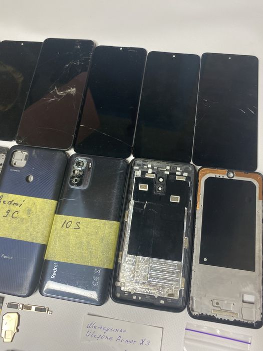 Лот телефонних запчастин | Лот запчастин до смартфонів смартфонних
