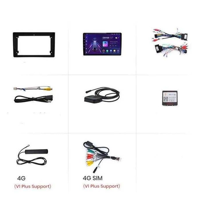 Radio nawigacja Audi A4 B6 B7 2000 - 2009 Carplay, 2GB, 32GB