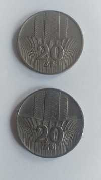 Monety 20 złotych PRL 1976r.