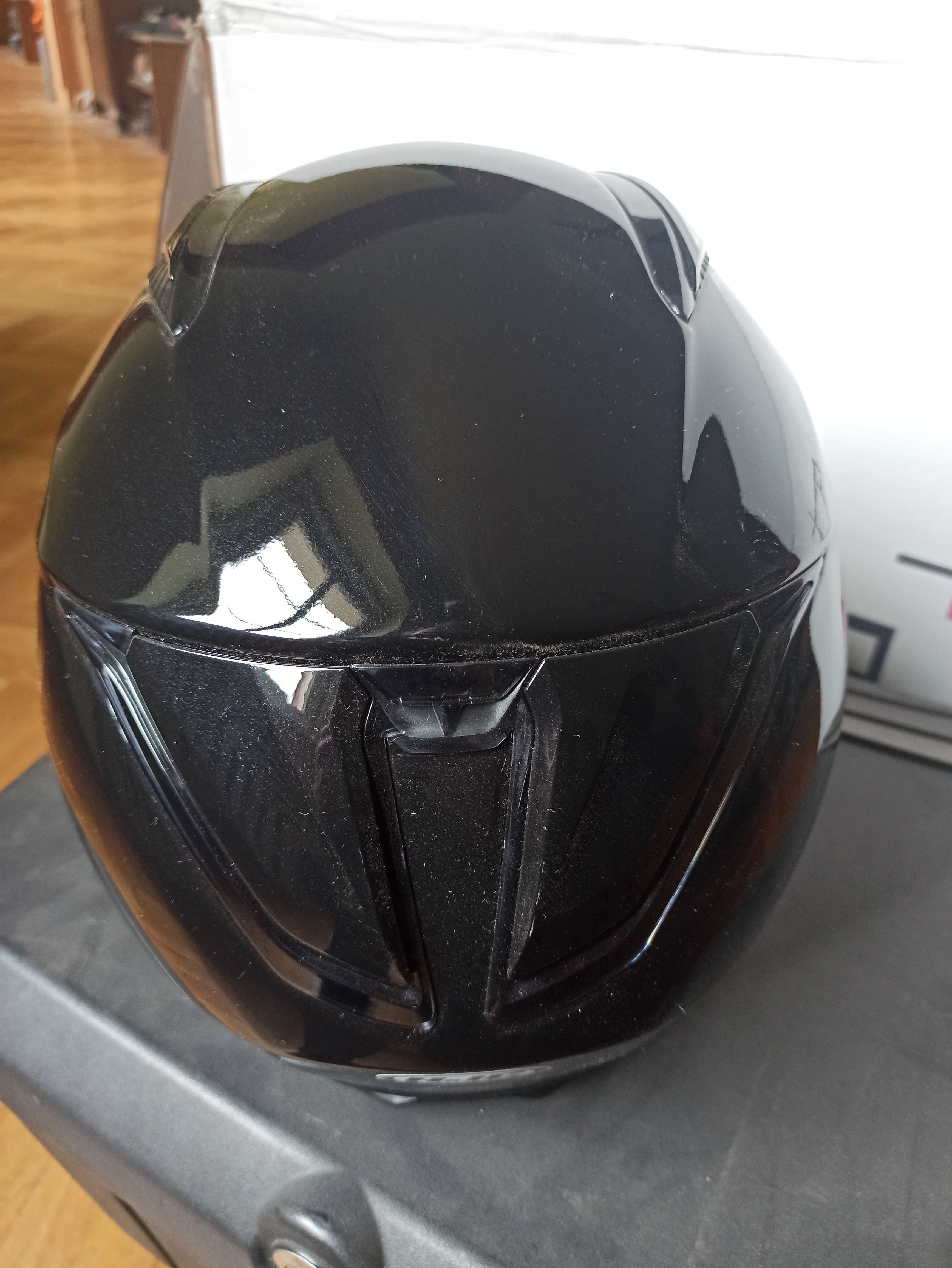 Kask hjc f70 czarny stan bardzo dobry rozmiar L