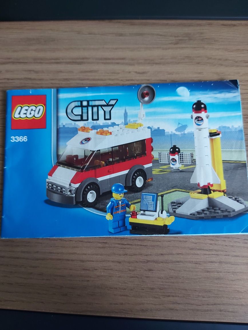 Lego 3366 wyrzutnia satelitów kompletna