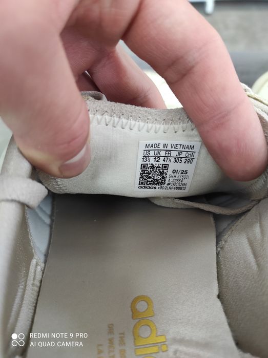 ОРИГІНАЛ 100% Кросівки Adidas Japan Cream White Silver Violet 47 1/3