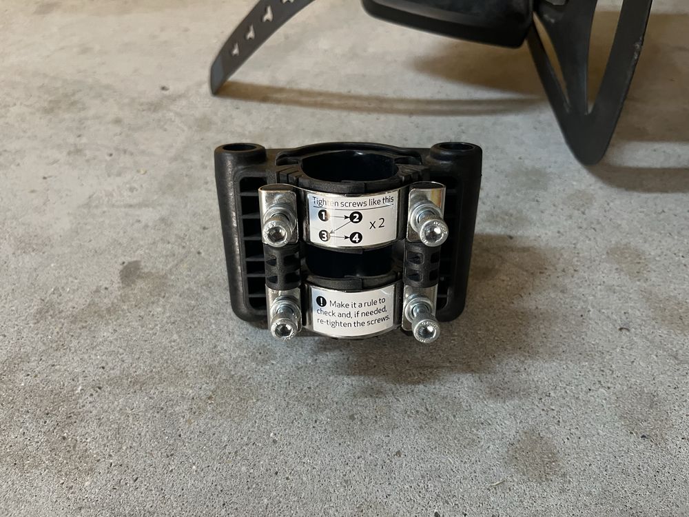 Cadeira de bicicleta Hamax para criança até 22kg