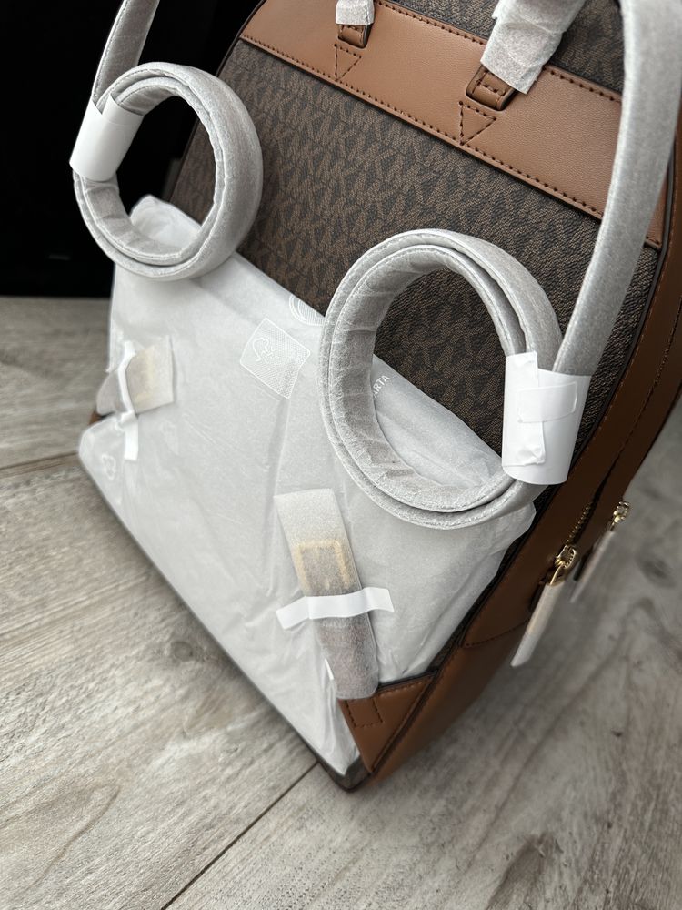 Nowy plecak Jaycee Large Michael Kors brown monogram