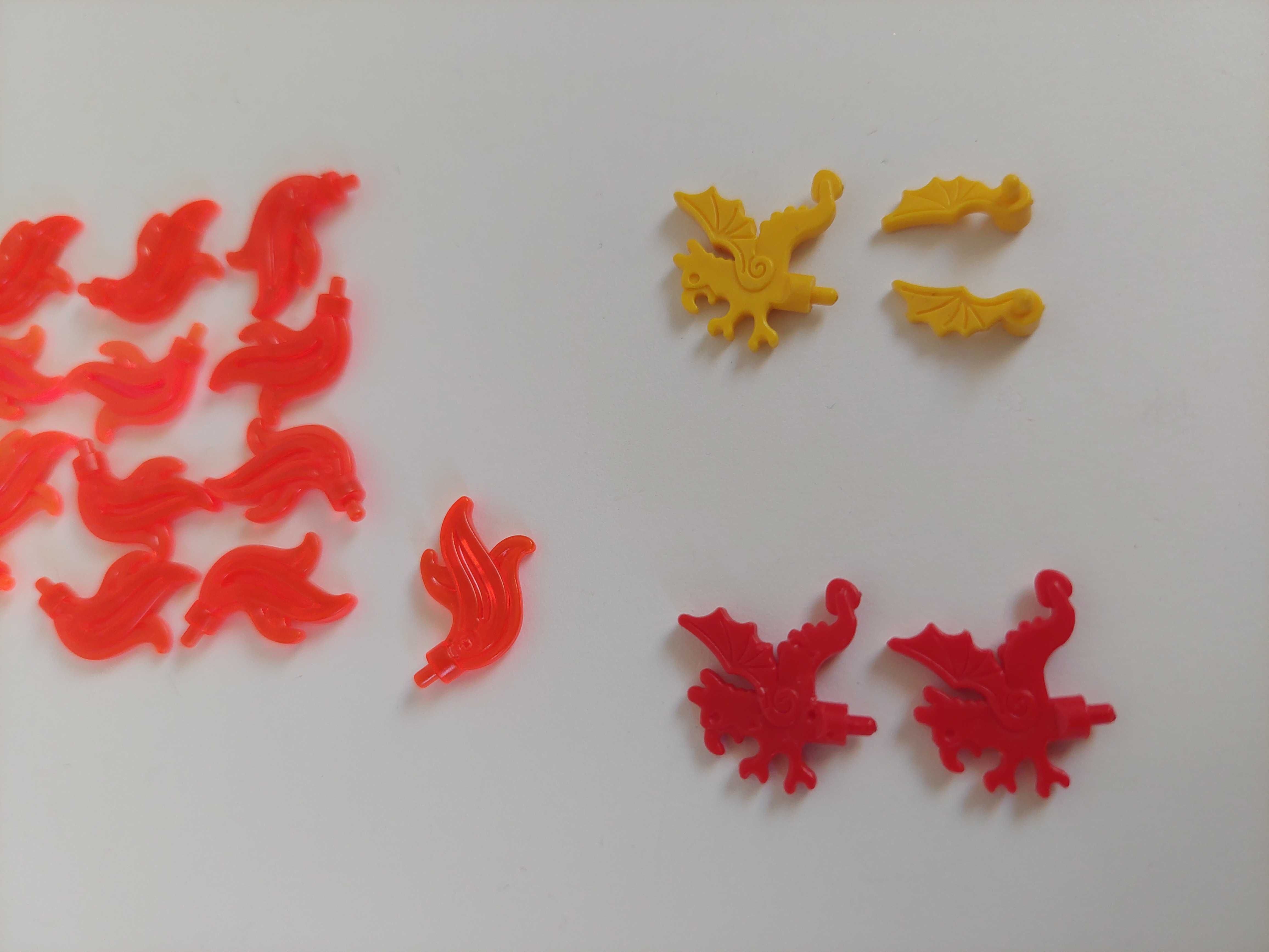 Lego oryginalne piórka do hełmów Castle Pirates