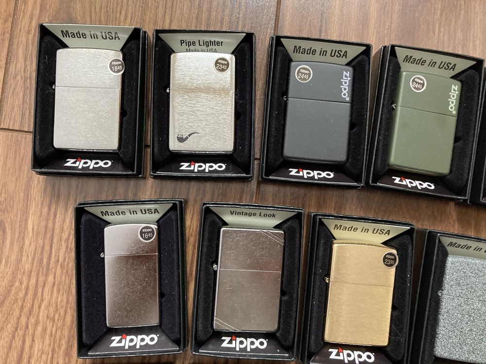 Новые оригинальные зажигалки Zippo из США 200,204b,205,207,211,218,236