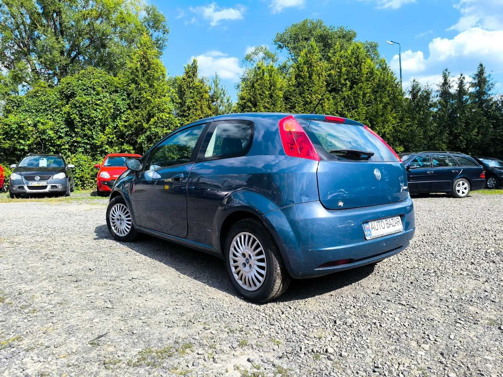 Grande Punto 1.3JTD • 2007r • Nowe sprzęgło • Sprawna klima•220 tys km