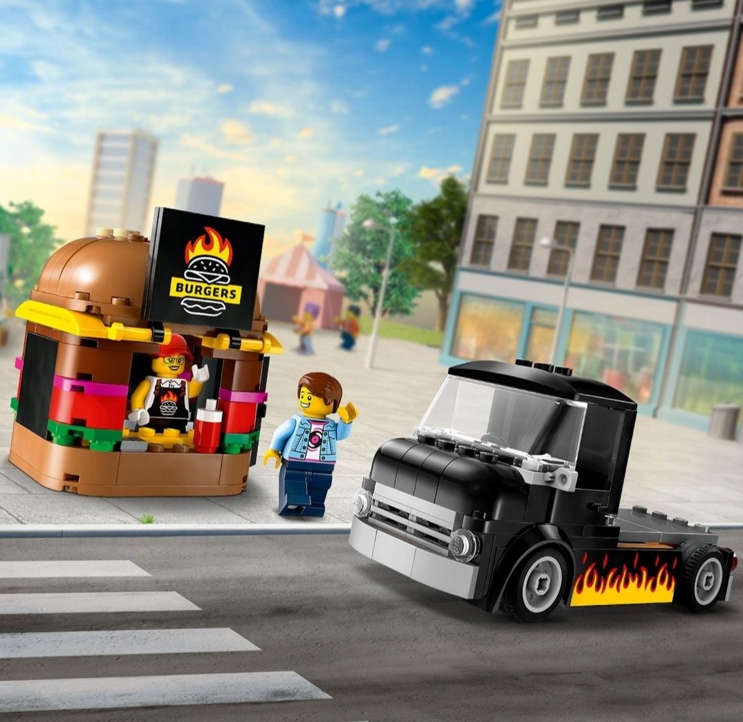 Dziecięcy KOMPLET KLOCKÓW Konstrukcyjnych UKŁADANKA Klocki LEGO 60404