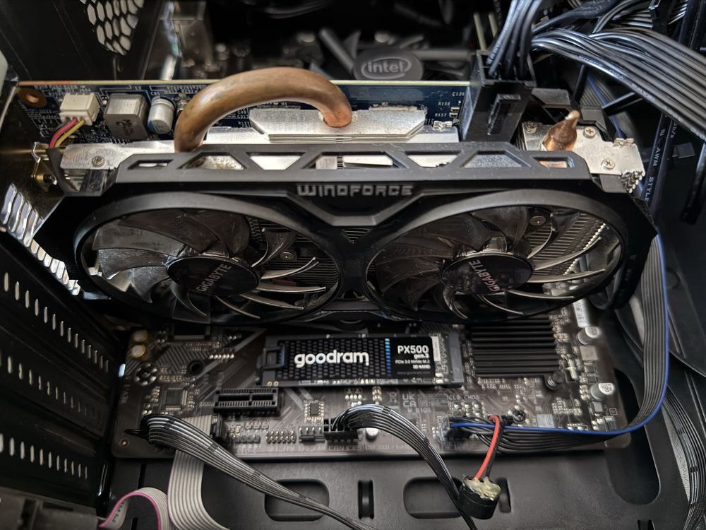 Komputer i3 10100f+gtx 500gb 16gb ddr4