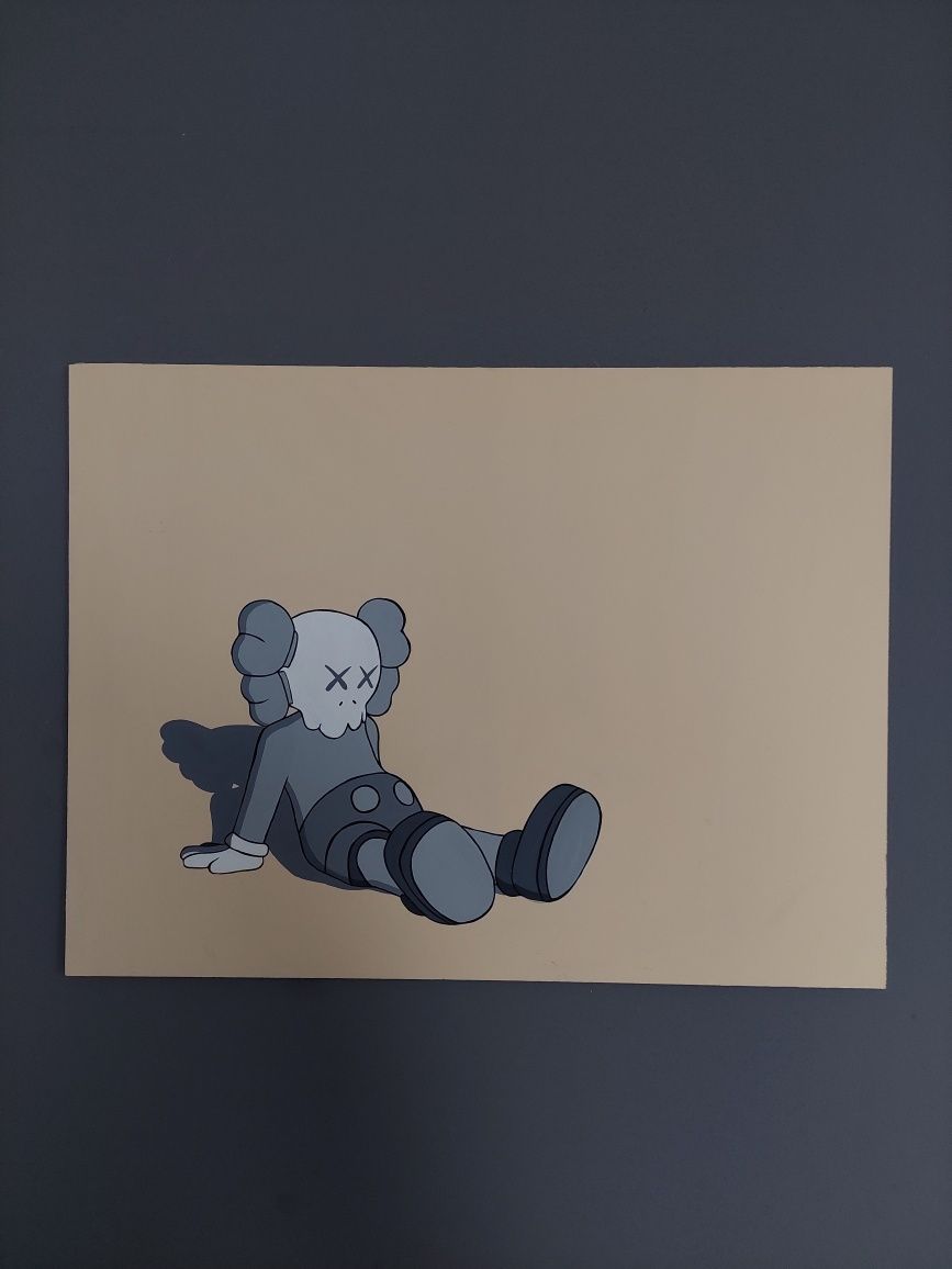 Картина KAWS 4 роботи