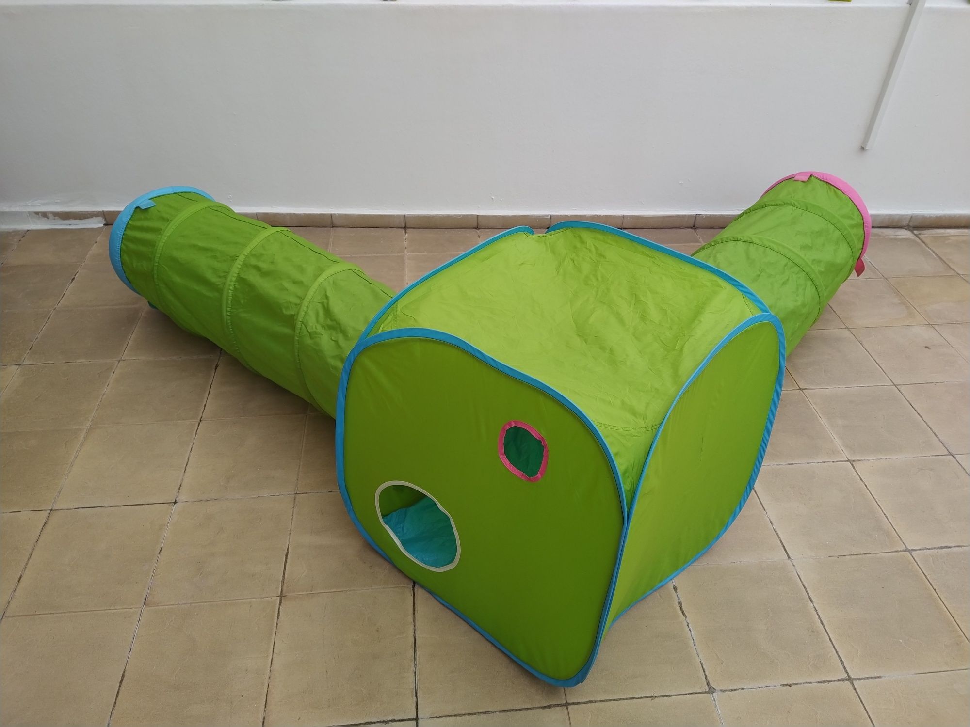 Tenda com túnel IKEA criança bebé casa apartamento quarto vivenda carr