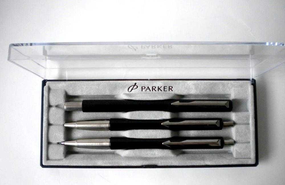 Oryginalny zestaw PARKER Vectra Trio BNOWY