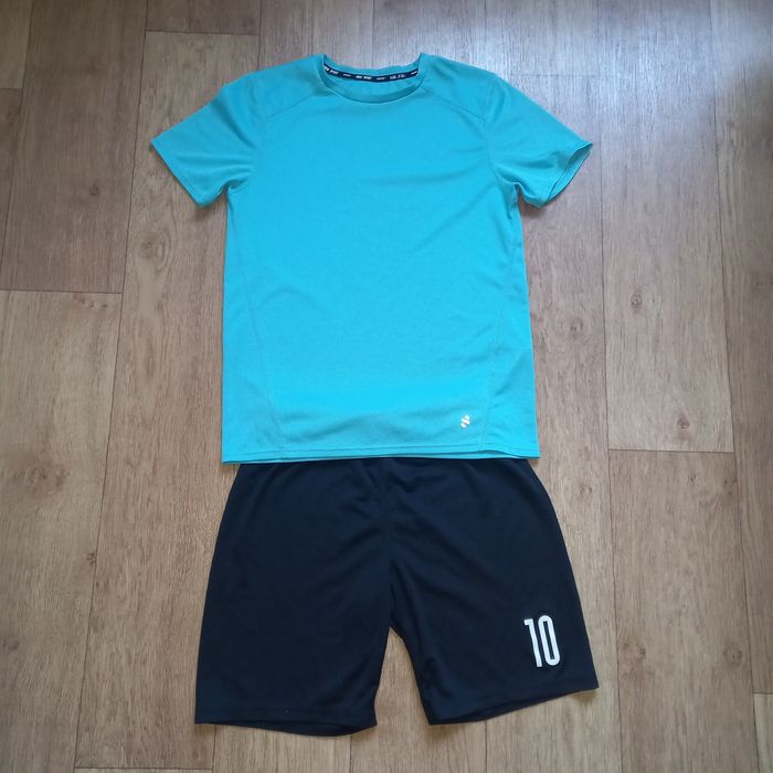 Комплект: футболка и шорты H&M sport  на 11-12 лет, 146-152 см.