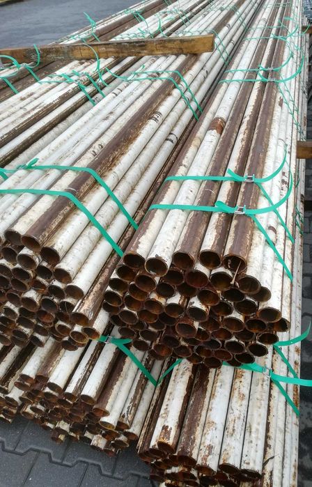 TANIE Rury fi 51 słupki ogrodzeniowe - dł 6,5m tunel wiata siatka